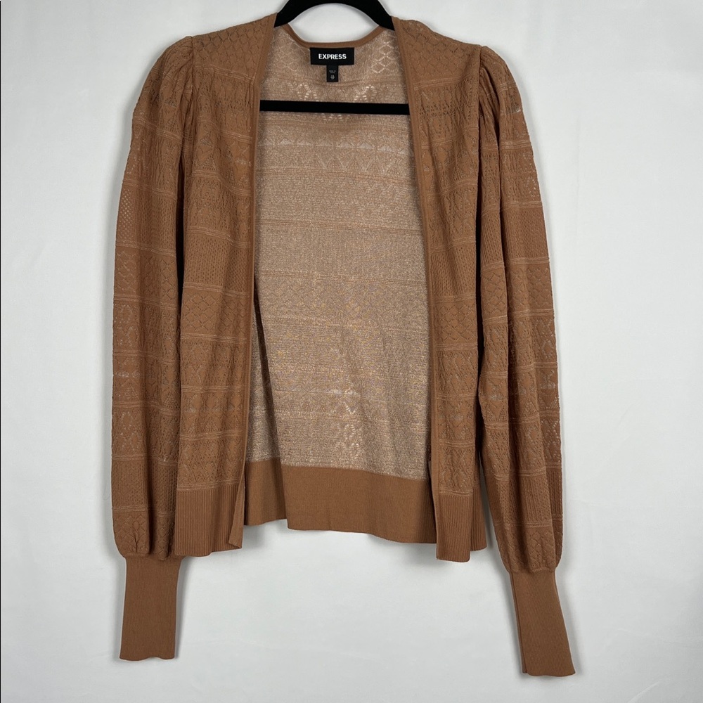 Express Open Stitch Cardigan